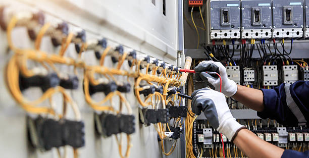Professional Electrician technician working in Thorndale, TX
